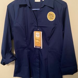 NWT button down wrinkle free
